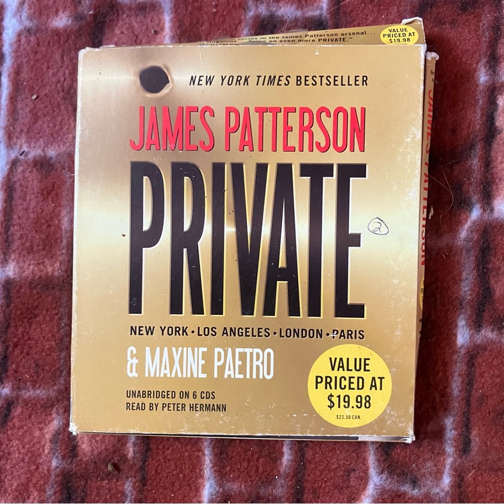 James Patterson 'Private' Audiobook